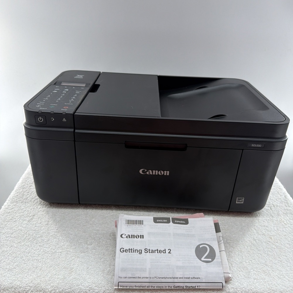 Canon PIXMA MX490 Wireless All-In-One Printer – USED – NO INK!